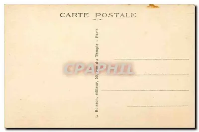 Paris — Câmara dos Deputados (Antigo Palácio da Duquesa de Bourbon) — J. H. — Verso