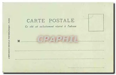 Parijs — Kerk van Sint León op de Berg — De Preekstoel — LL. — N° 172 — Achterkant