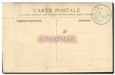 Powrót do portu, Isabey — Centenaria Isabey i Raffeta (1804-1904) — Wydawca nie widoczny, nr serii 32 — Rewers