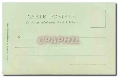 Paris — Igreja de Saint-Séverin — LL, n°427, editor L'Union Frichard-Fouilliet Michaud — Verso