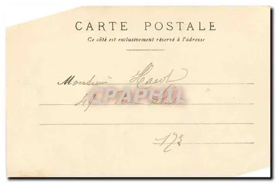 Hôtel de Ville — Beeld van Étienne Marcel — Parijs, n°279 — Achterkant