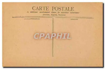 Paryż — rue du Louvre & Hôtel des Postes — wydawca nie widoczny — Rewers
