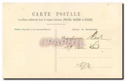 Estátua de Luís XIV (Place des Victoires) — Paris 7 — editor desconhecido — Verso