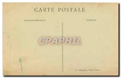 Paris — Os Novos Jardins das Tuileries e o Arco do Triunfo do Carrousel — A.P. — Verso