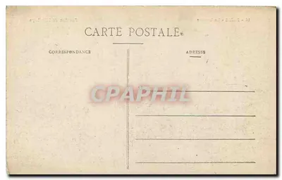 Paryż - Louvre — Pawiłon zegarowy — wydawca C.L.B. n°14 — Rewers