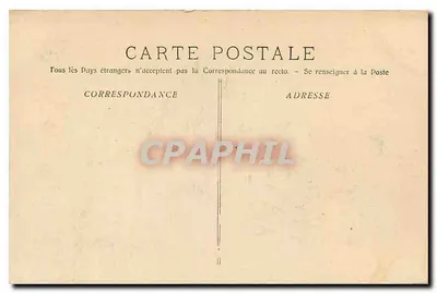 Cassis - Calanque de Port-Pin — widok z calanque z jachtem — wydawca nieznany — Rewers