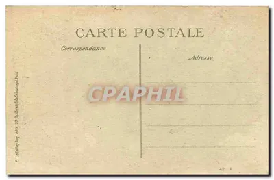 Um Lembrete de Saint-Dizier — Editor E. Le Dolez, Paris — Verso
