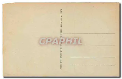 Vichy - As Margens do Jolan nos Malavaux — Edição « A la Cuvette » n°125 — Verso