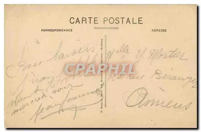 Praia de Boyardville — Ilha de Oléron — J. Nozé, editor, Nantes — Verso