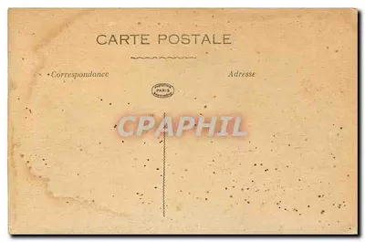 Dormans — Rue de la Gare após a 2ª batalha da Marne 1918 — La Pensée — Verso