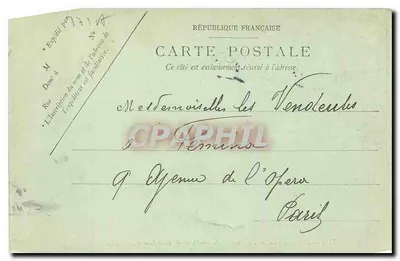 La Chiesa di Nostra Signora del Buon Soccorso — Fontainebleau — Editore non identificato, n° serie 150 — Verso