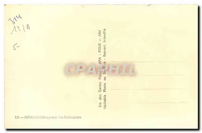 Espalion (Aveyron) — Katedra — APA — Rewers