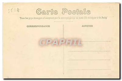 Rennes - Pałac Handlu — budowa i wykończenie placu, wydawca H. Mars, Bonneville, wyd. Rennes — Rewers