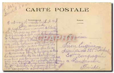 Enay-le-Comte — Vista geral — Edição A. Robia — Verso