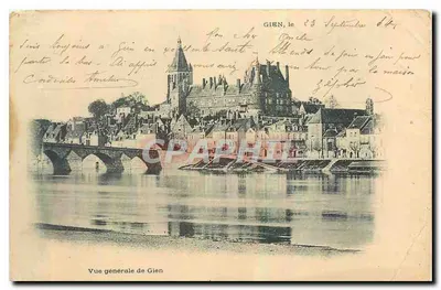 Vista geral de Gien — Gien, 23 de setembro de 1914 — editor não identificado
