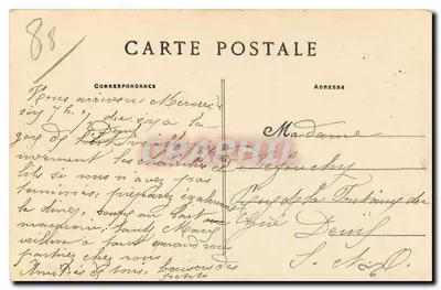 Ballon d'Alsace — Pod sosnami — A i H.C. nr 8052 — Rewers