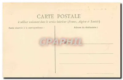 Biarritz — De lantaarn en de kaap Saint-Martin — Graphil, n°19 — Achterkant