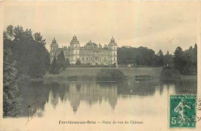 Ferrières-en-Brie — Vista do Castelo