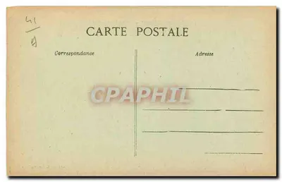 Château de Ménars, sur les Bords de la Loire — Phototypie C. Vannier, Blois, n°14 — Verso