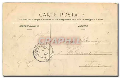 Toul — Jardim do Hotel de Ville — La Lerraine illustrée — Verso