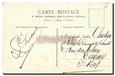 Monumento de Victor Hugo — Paris — editor não identificado, número de série não visível — Verso