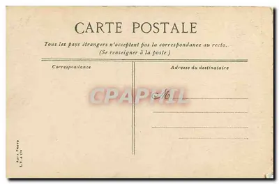 Fontainebleau. Il Palazzo, La Porta Dorata — editore L.Y. & Cie, n°8 — Verso