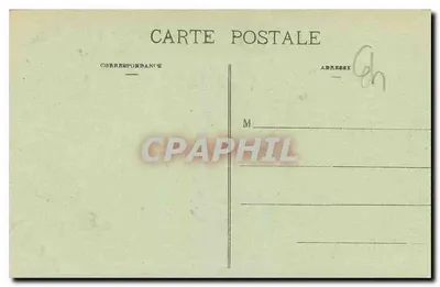 Biarritz - El Puerto de los Pescadores y Panorama hasta el Faro — E. J. M. n°23 — Reverso