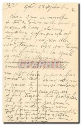 Metz — widok na miasto z Belvédère — Rewers
