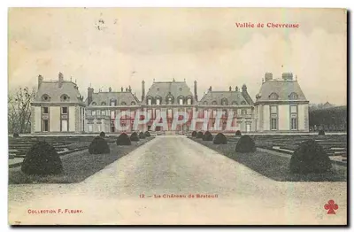 Castelo de Brateuil — Vale de Chevreuse — Coleção F. Fleury, n°12