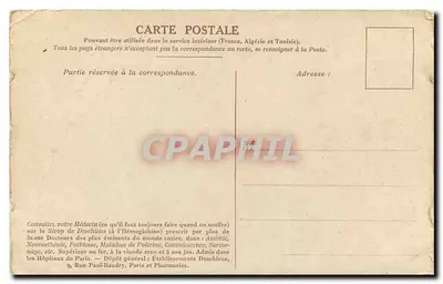Rouget de Lisle śpiewający 'La Marseillaise' — Muzeum Louwra — Deschiens, Wydawca — Rewers