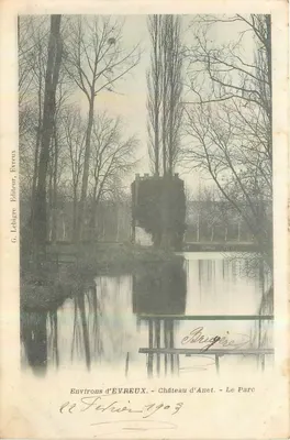 Arredores de EVREUX — Castelo de Anet — O Parque — G. Lehigre, Editor, Evreux