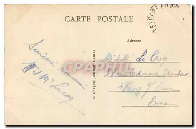 NANTES — Zamek Duszy Bretanii — Dolna Sala Wieży Portowej (XV wiek) — Rewers