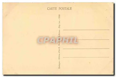 Paimpol — La spiaggia del Guilben — Edizione d'Arte E. Hamon, St-Briac — Verso