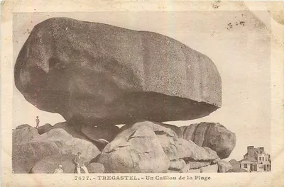 TREGASTEL — Uma Pedra da Praia — Edições d'Art E. Hamon, Tregastel