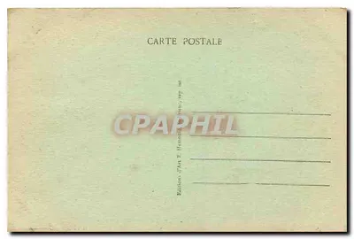 TREGASTEL — Uma Pedra da Praia — Edições d'Art E. Hamon, Tregastel — Verso