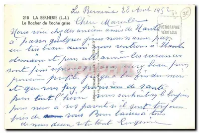 Le Rocher de Roche grise — La Bernerie (L.I.) — Morais — Rewers