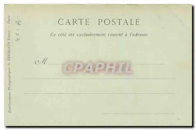 Château de Blois, Aile de François Ier — Bibliothèque de Catherine de Médicis — G. H. Phot — Verso