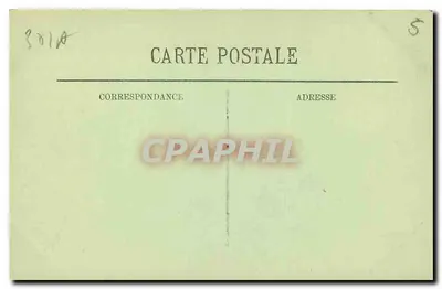 Azay-le-Rideau — O Castelo — O Rio Indre e a Fachada Oriental — LL. — Verso