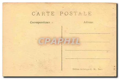 Paris - Le Lion de Belfort — Édition Artistique C.M. n°53 — Rewers