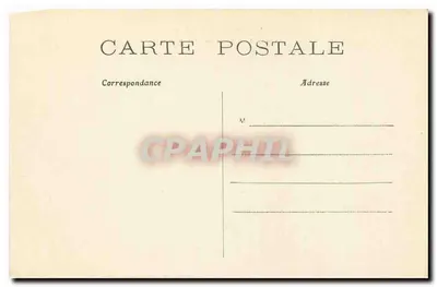 PARIS - Bois de Boulogne - Les Bords du Lac — C.M. n°320 — Verso