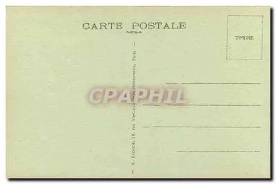 Paris — O Ponte Alexandre-III — A. L. — Verso