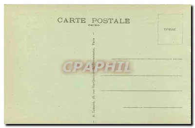 Paryż - Arc de Triomphe i Grobowiec Nieznanego Żołnierza — A. L. — Rewers