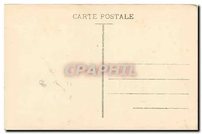 Paryż - Panthéon — widok z lotu — Cliché de la Compagnie Aérienne Française — Rewers