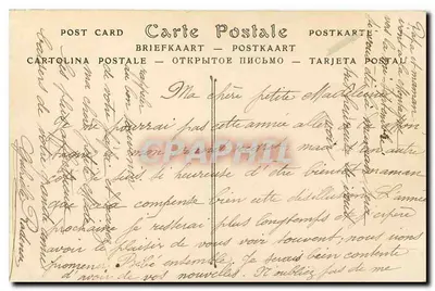 Bois de Boulogne — Sous Bois — ND Fot. n°2390 — Verso