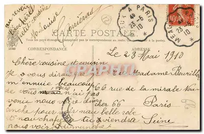 Parigi — Il Funicolare di Montmartre — J. L. C. — Verso
