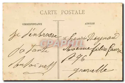 Paryż - Les Buttes-Chaumont - Le Belvédère — wydawca nieznany, nr 48 — Rewers