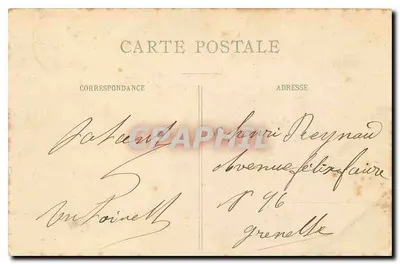Buttes Chaumont — Most wiszący między skałami — Wydawca Paryż, nr 558 — Rewers