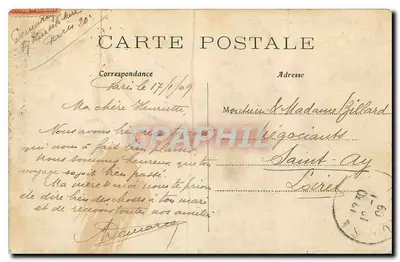 Paris — La Tour Eiffel — La Grande Roue et la Galerie des Machir — éditeur Machir, n°48 — Verso