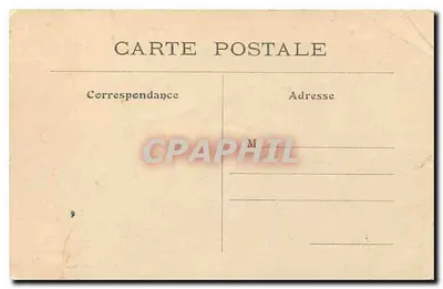 Paryż — Perspektywa — Panorama miasta z Louvru — seria 36 — Rewers
