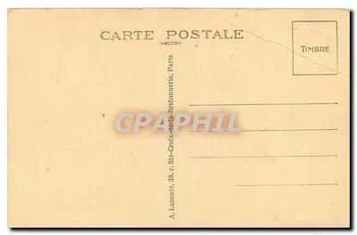 Paris — Jardin des Tuileries — Jardim das Tuileries — 74 — A. Leconte, r. Ste-Croix-de-la-Bretonnerie, Paris — Verso
